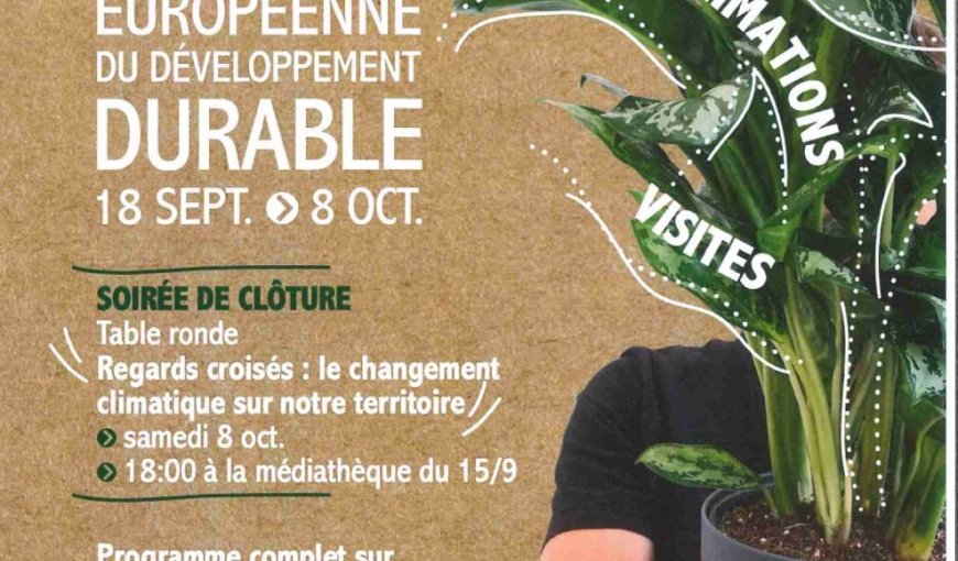 SEMAINE EUROPEENNE DU DEVELOPPEMENT DURABLE